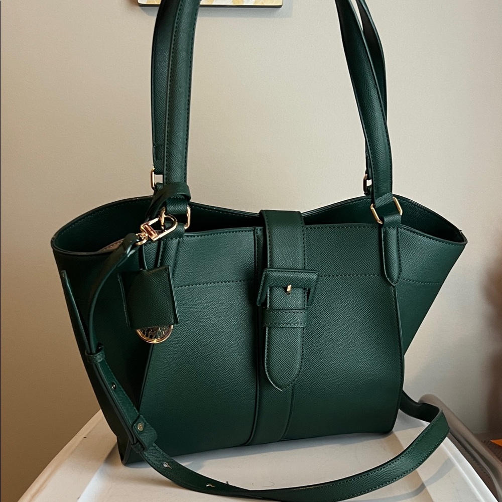 NWOT Anne Klein Emerald Tote